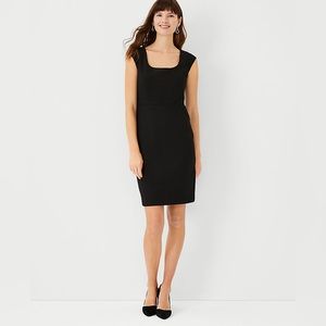 Ann Taylor Scoop Neck Sheath Dress